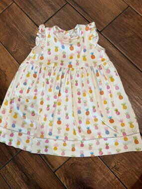 Girls Pineapple Dress Kissy Kissy